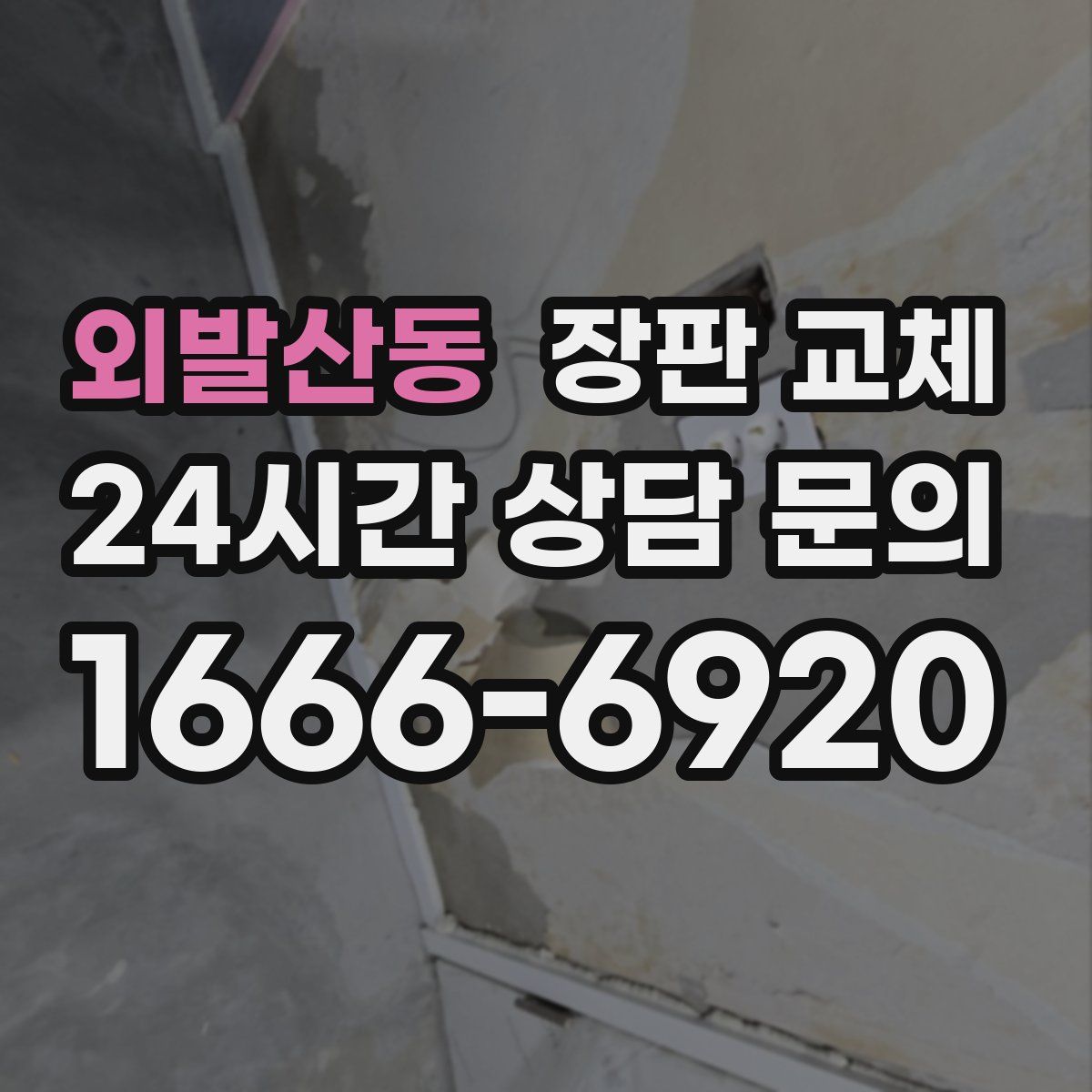 외발산동 장판 교체