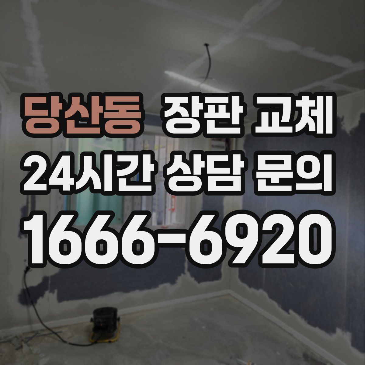 당산동 장판 교체