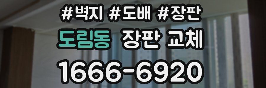 도림동 장판 교체