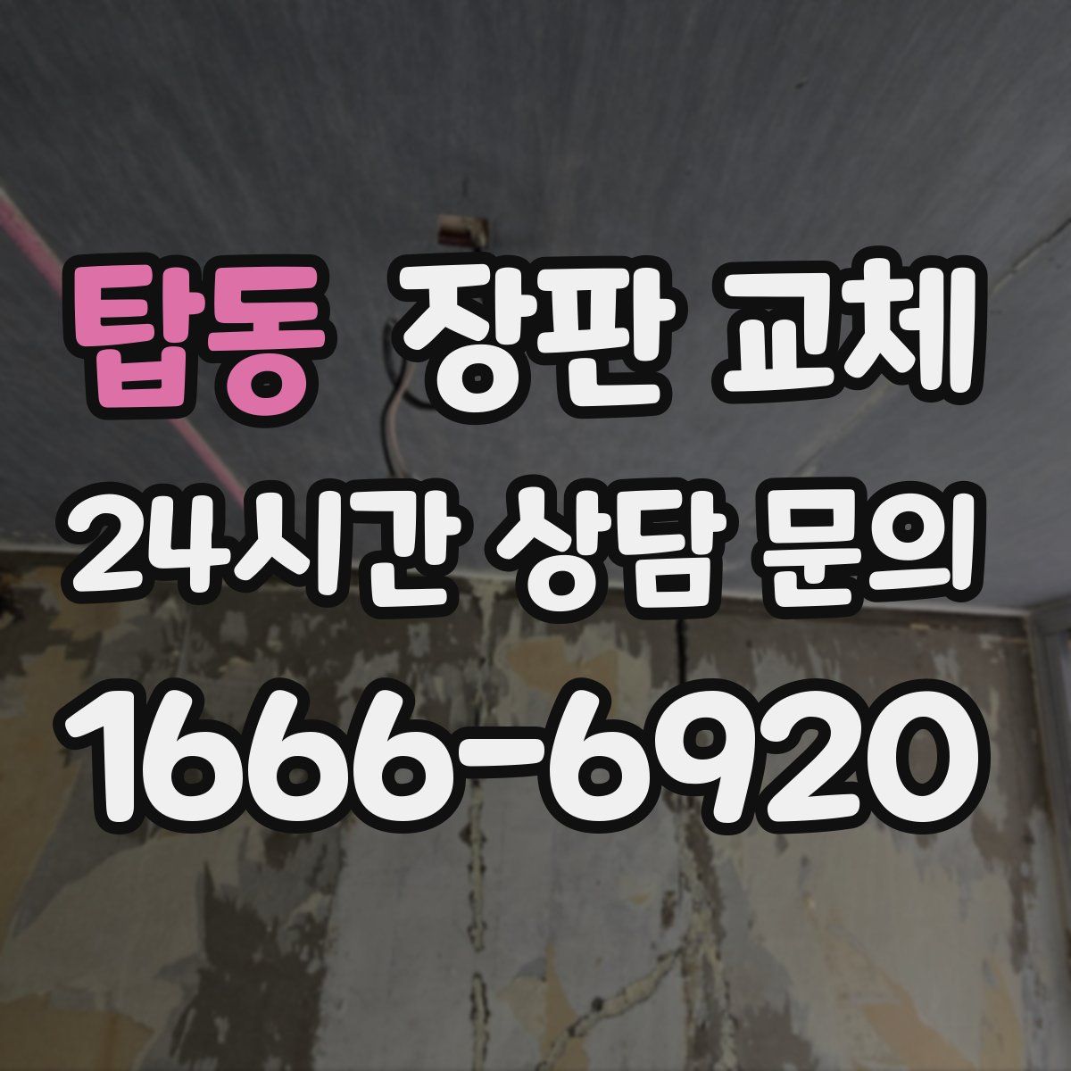 탑동 장판 교체
