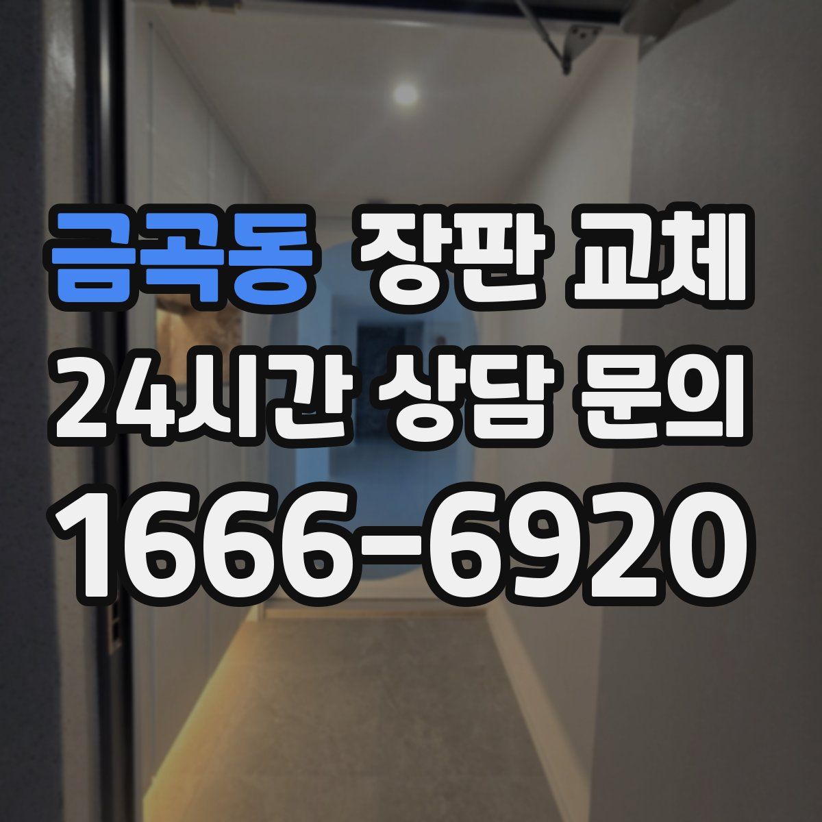 금곡동 장판 교체