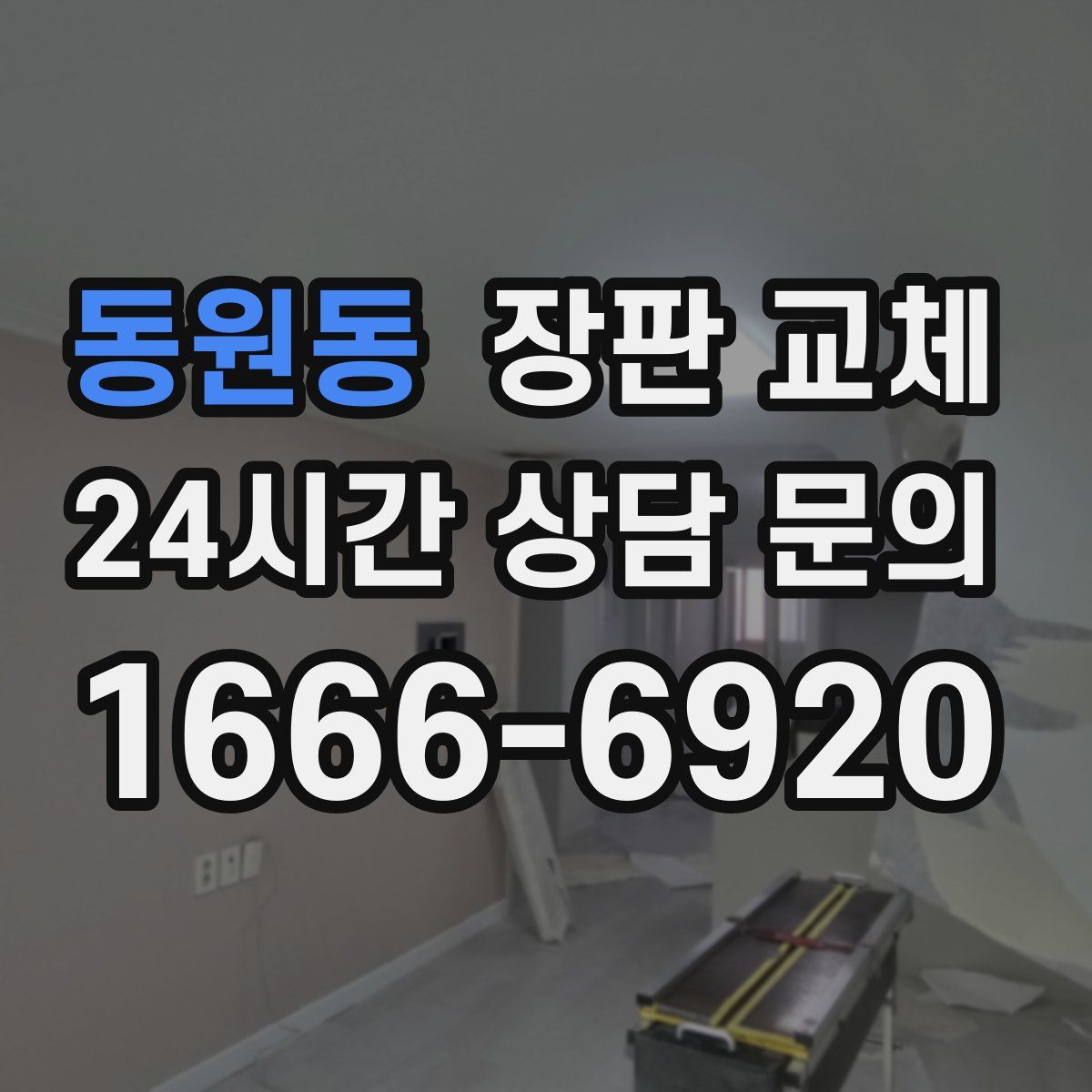 동원동 장판 교체
