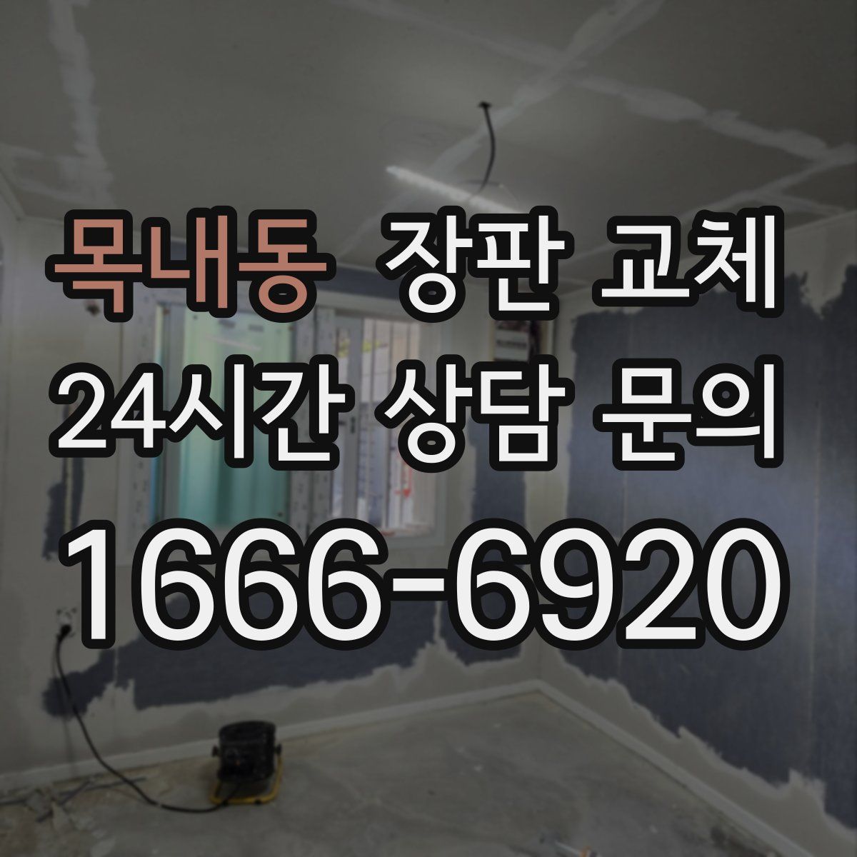 목내동 장판 교체