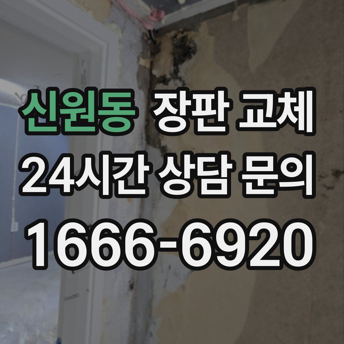 신원동 장판 교체