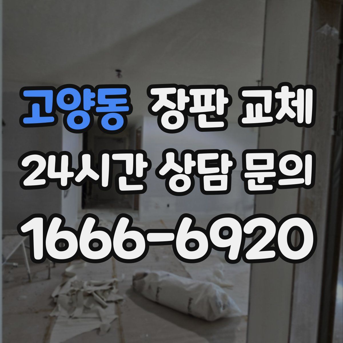 고양동 장판 교체