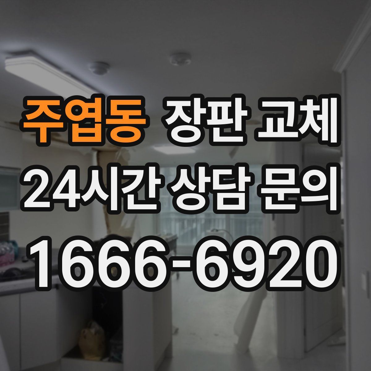 주엽동 장판 교체