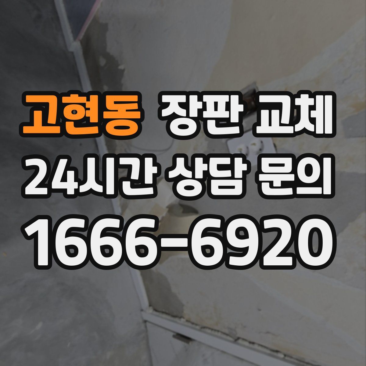 고현동 장판 교체