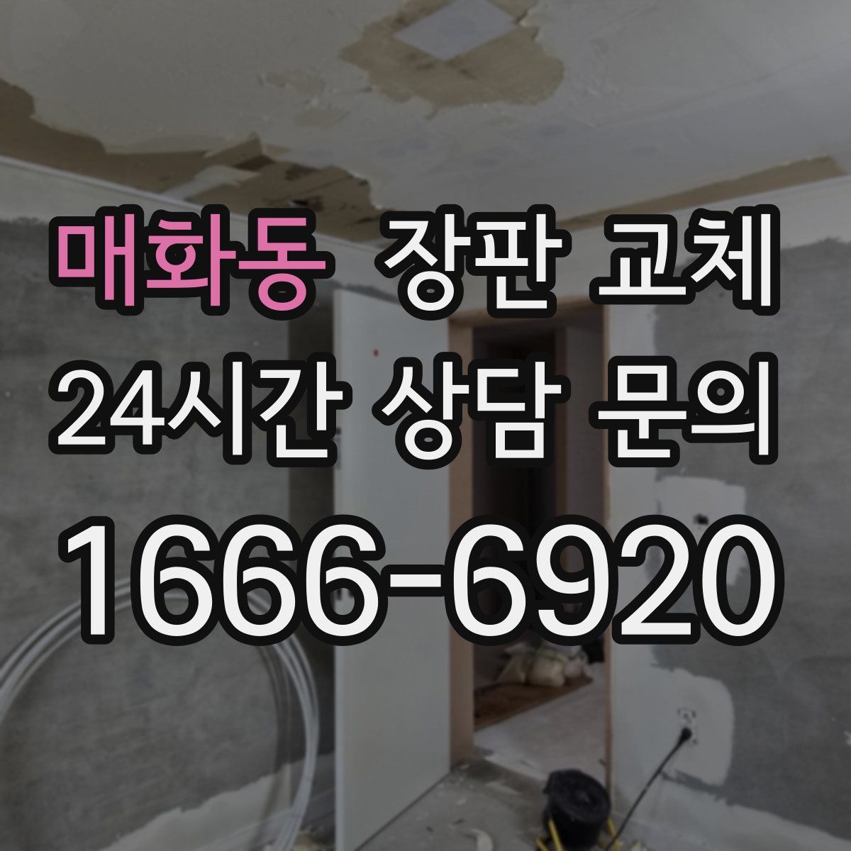 매화동 장판 교체