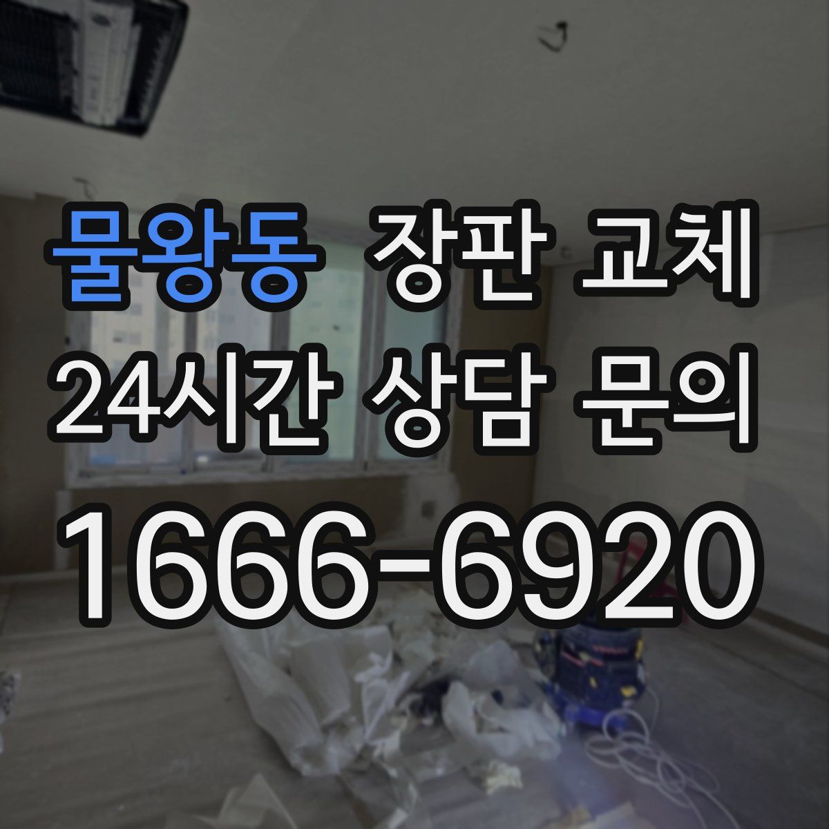 물왕동 장판 교체