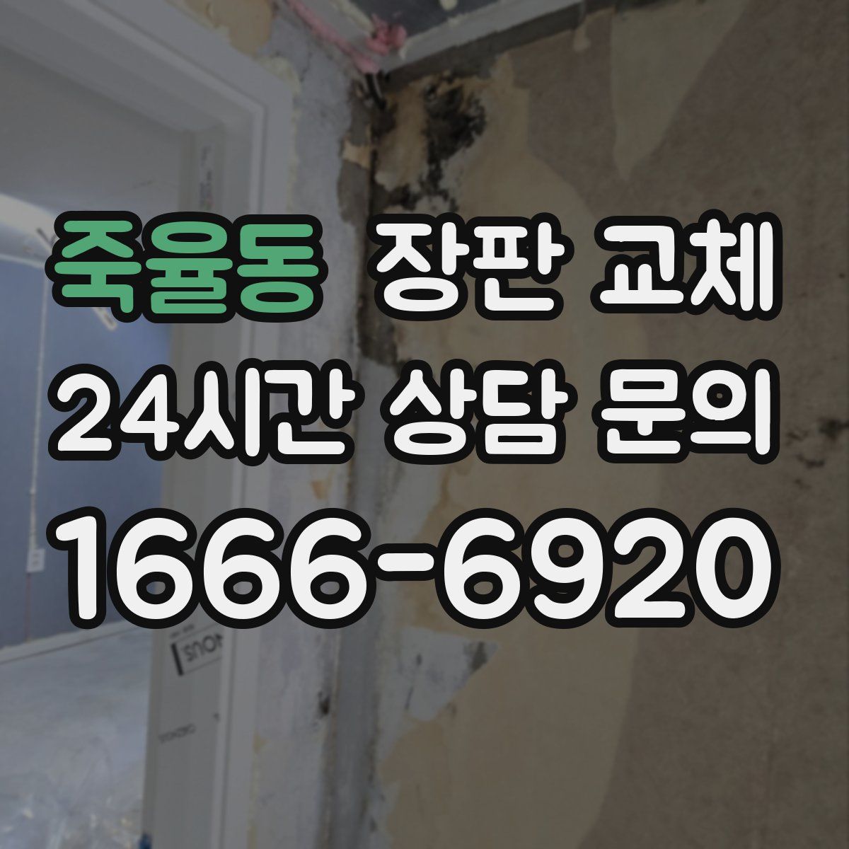 죽율동 장판 교체