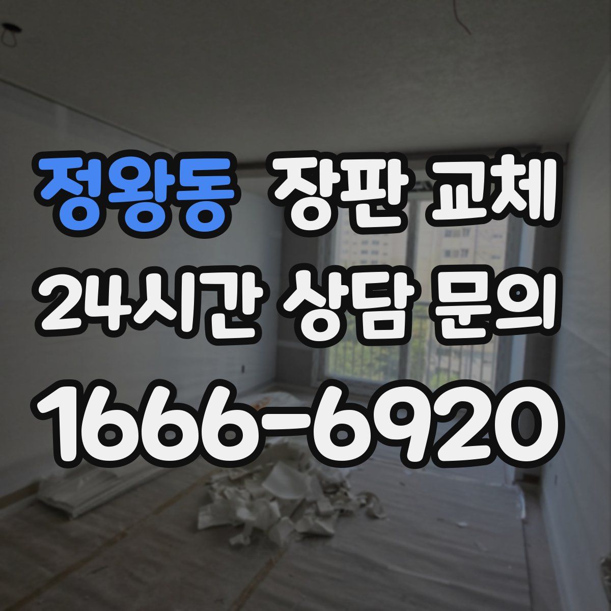 정왕동 장판 교체