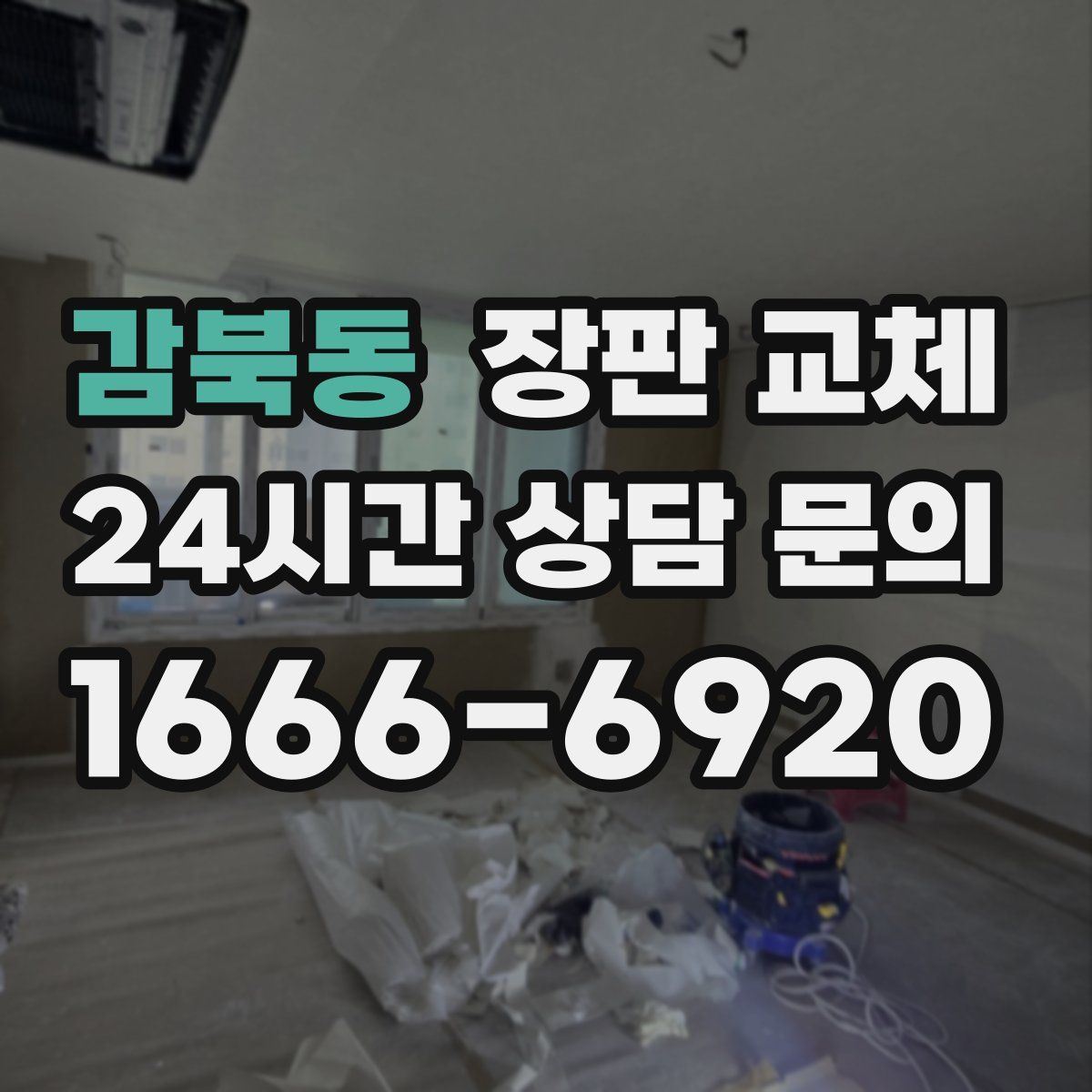 감북동 장판 교체