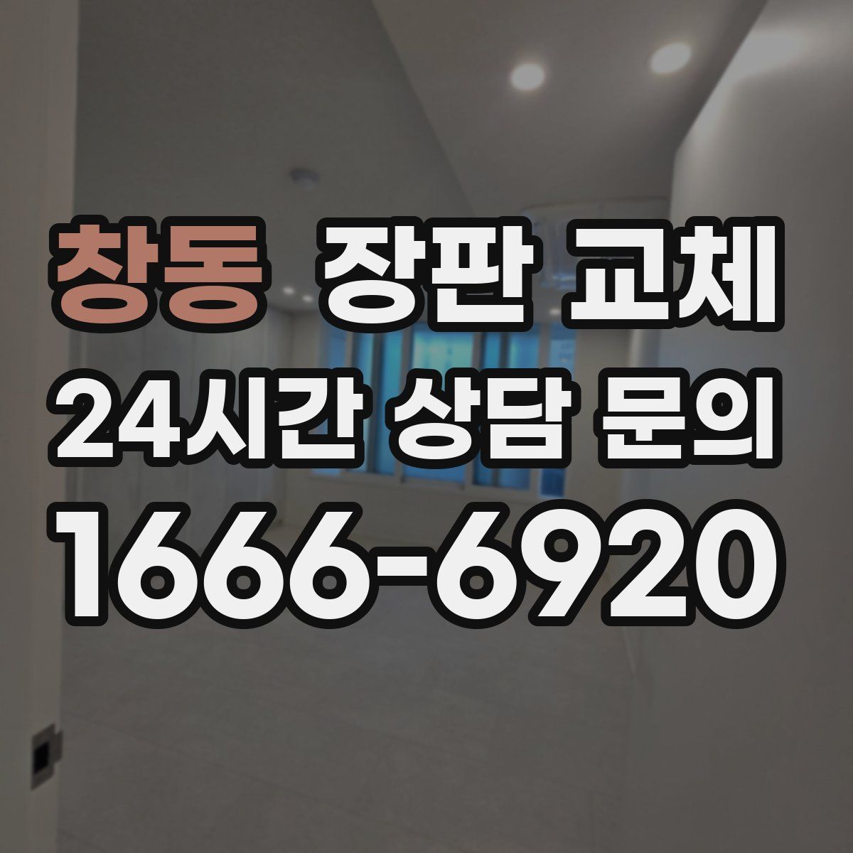 창동 장판 교체