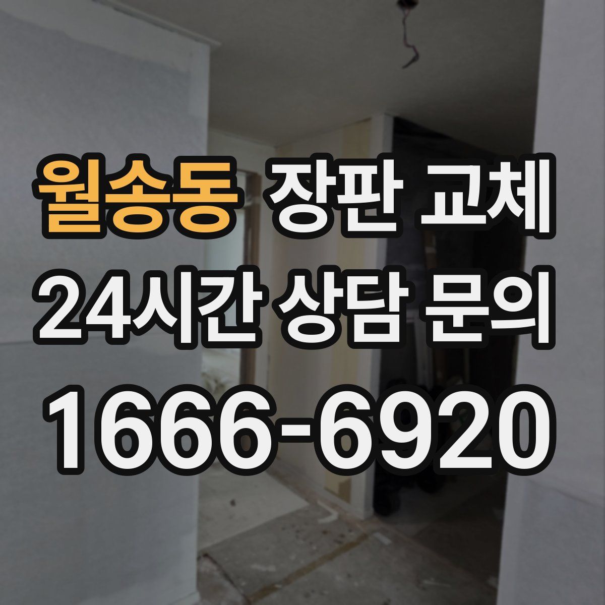 월송동 장판 교체