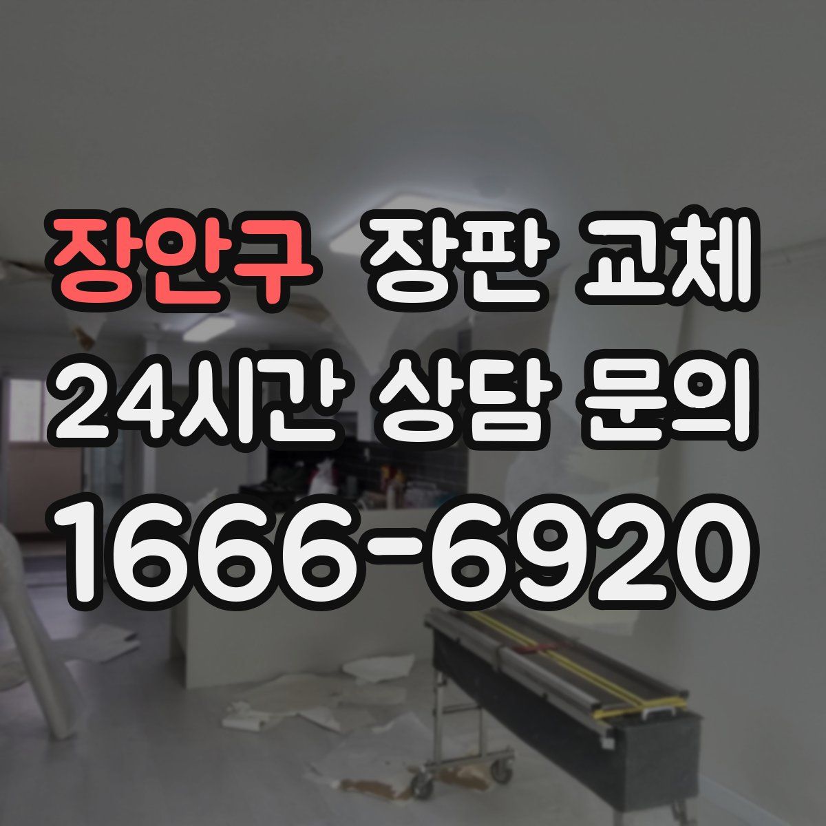 장안구 장판 교체