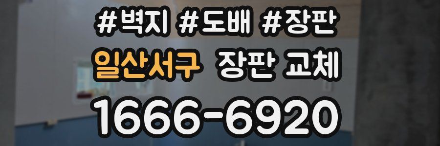 일산서구 장판 교체