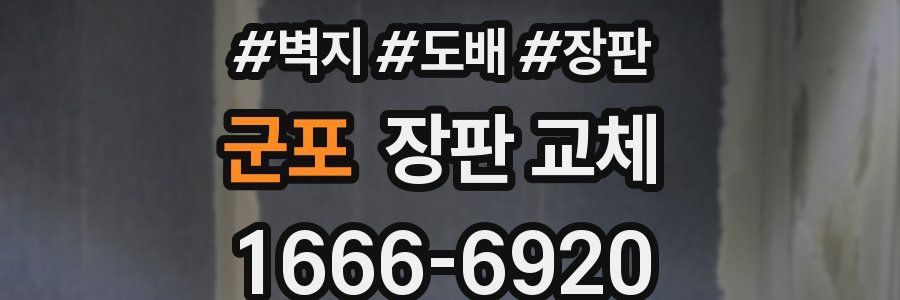 군포 장판 교체