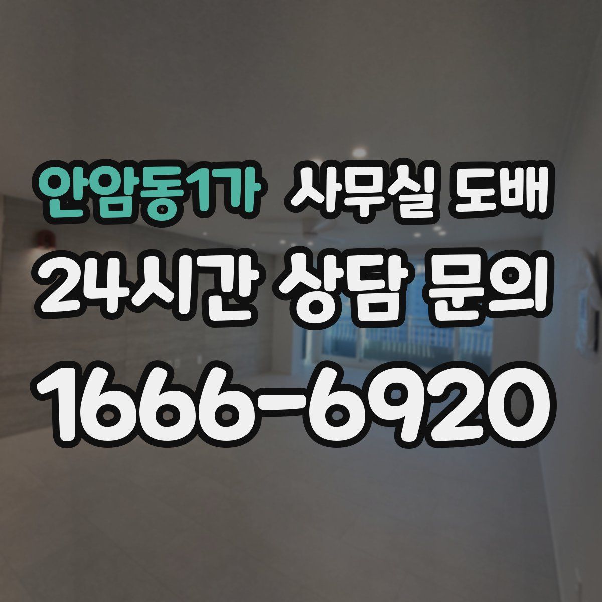 안암동1가 사무실 도배