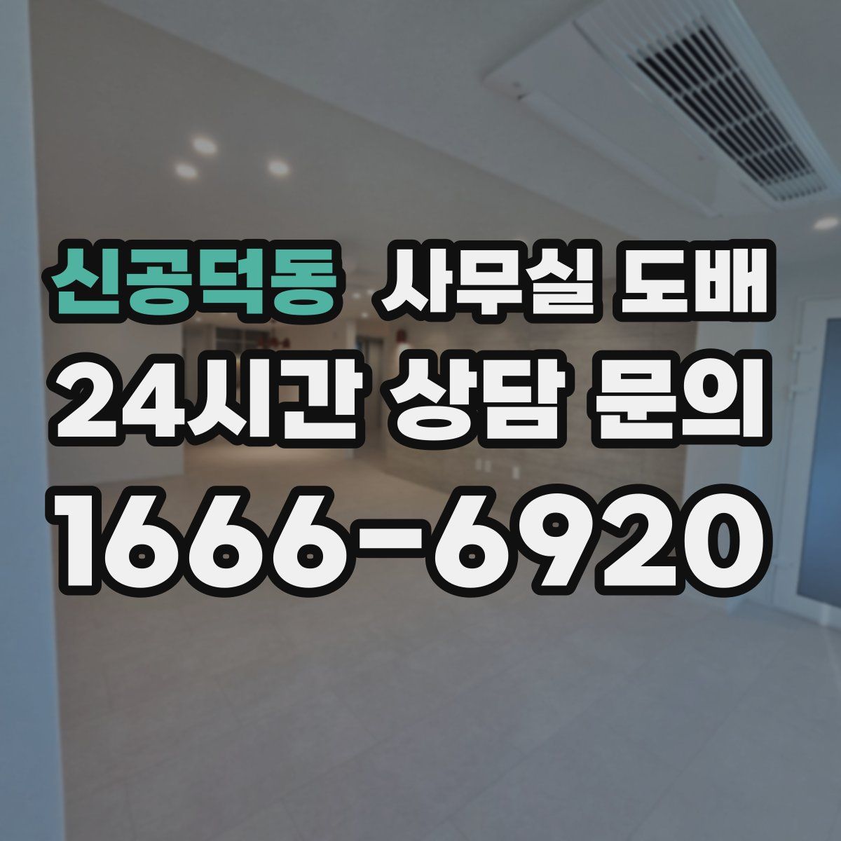 신공덕동 사무실 도배