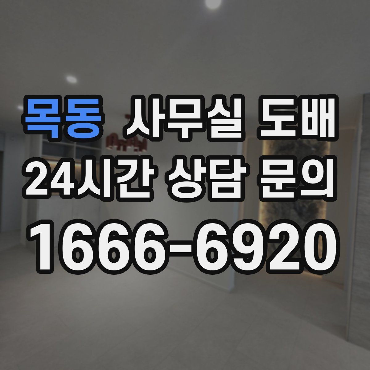 목동 사무실 도배
