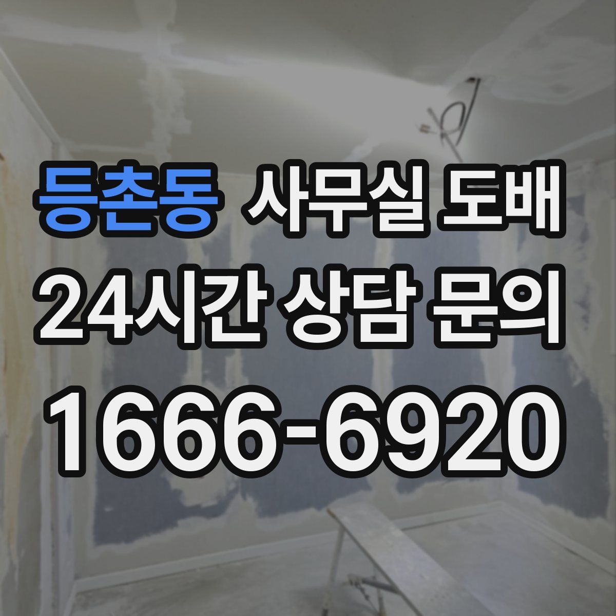 등촌동 사무실 도배