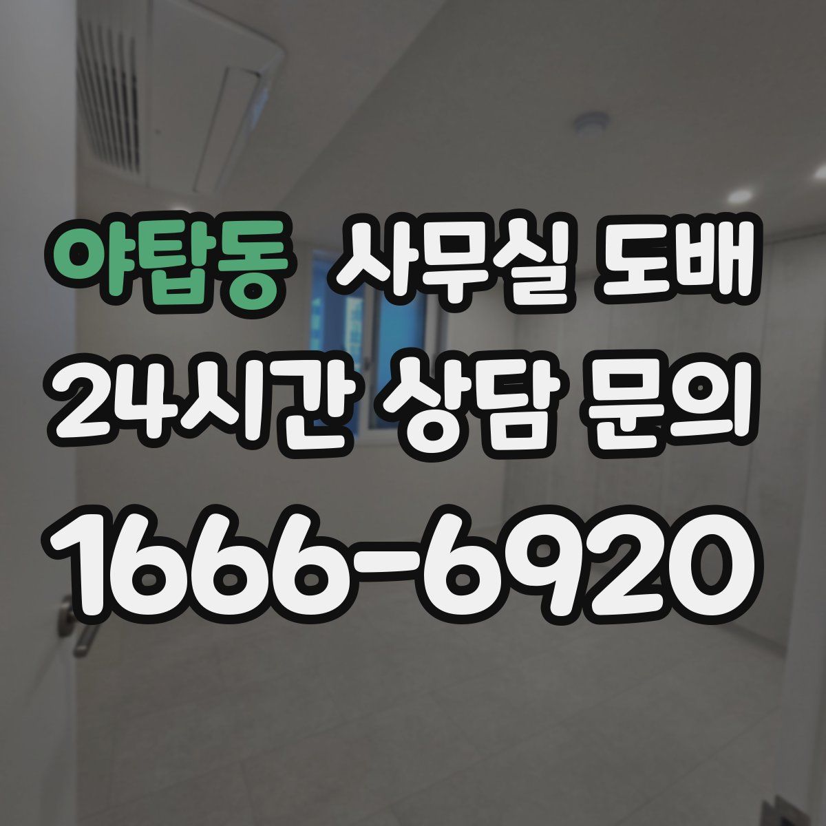 야탑동 사무실 도배