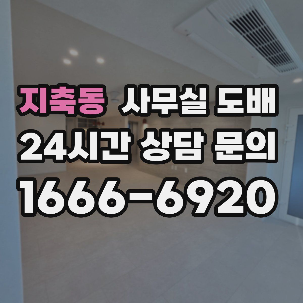 지축동 사무실 도배