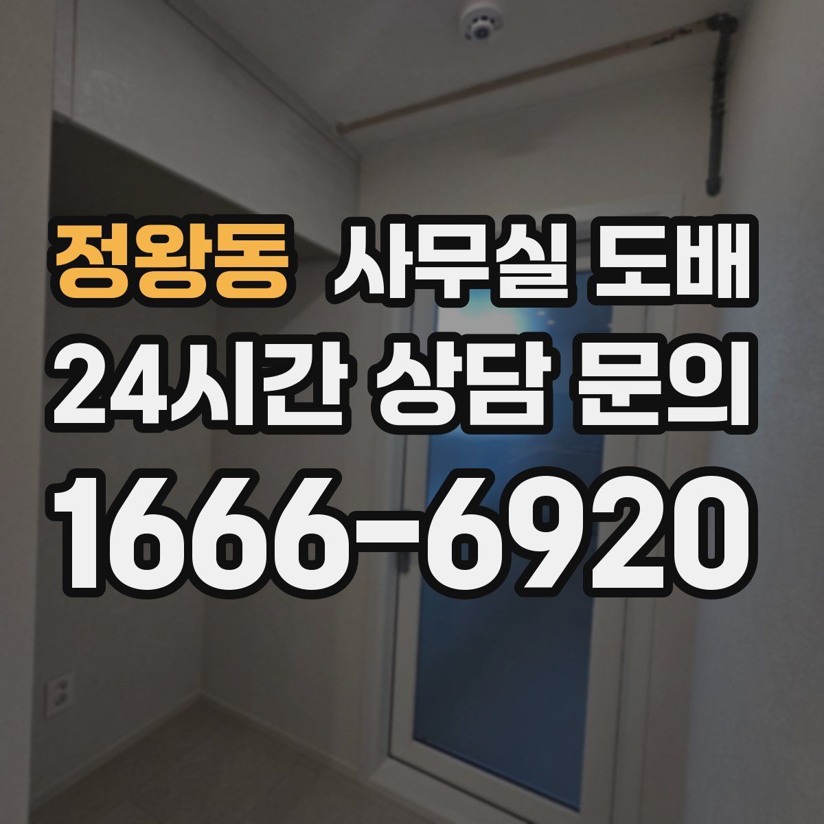 정왕동 사무실 도배