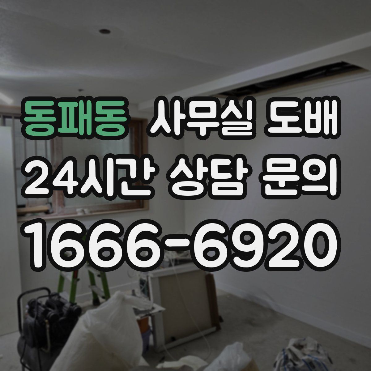 동패동 사무실 도배