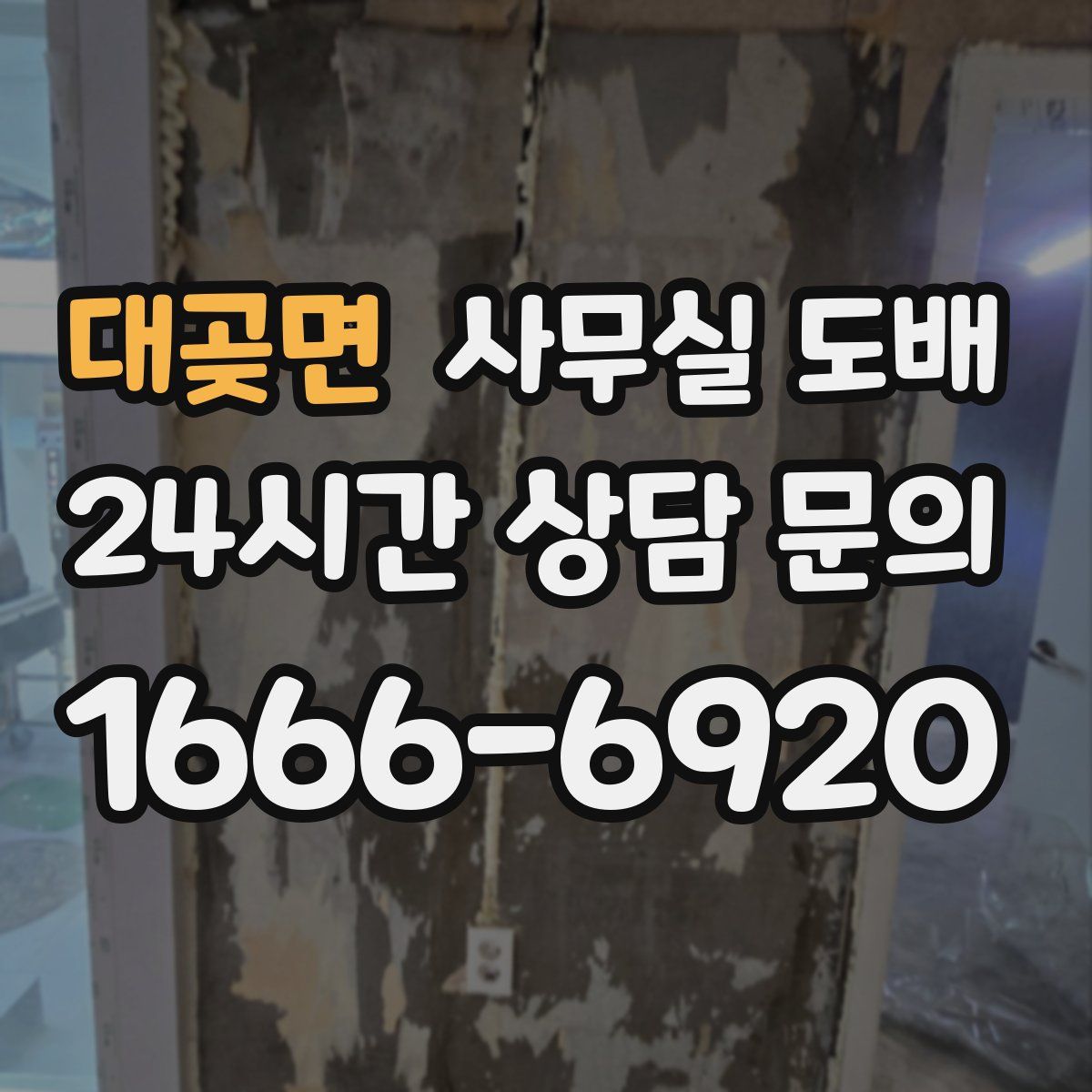 대곶면 사무실 도배