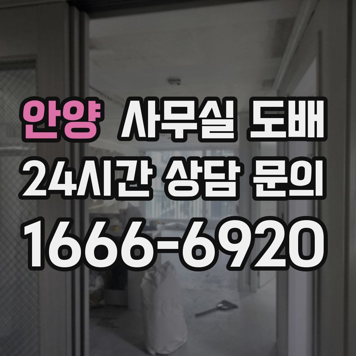 안양 사무실 도배