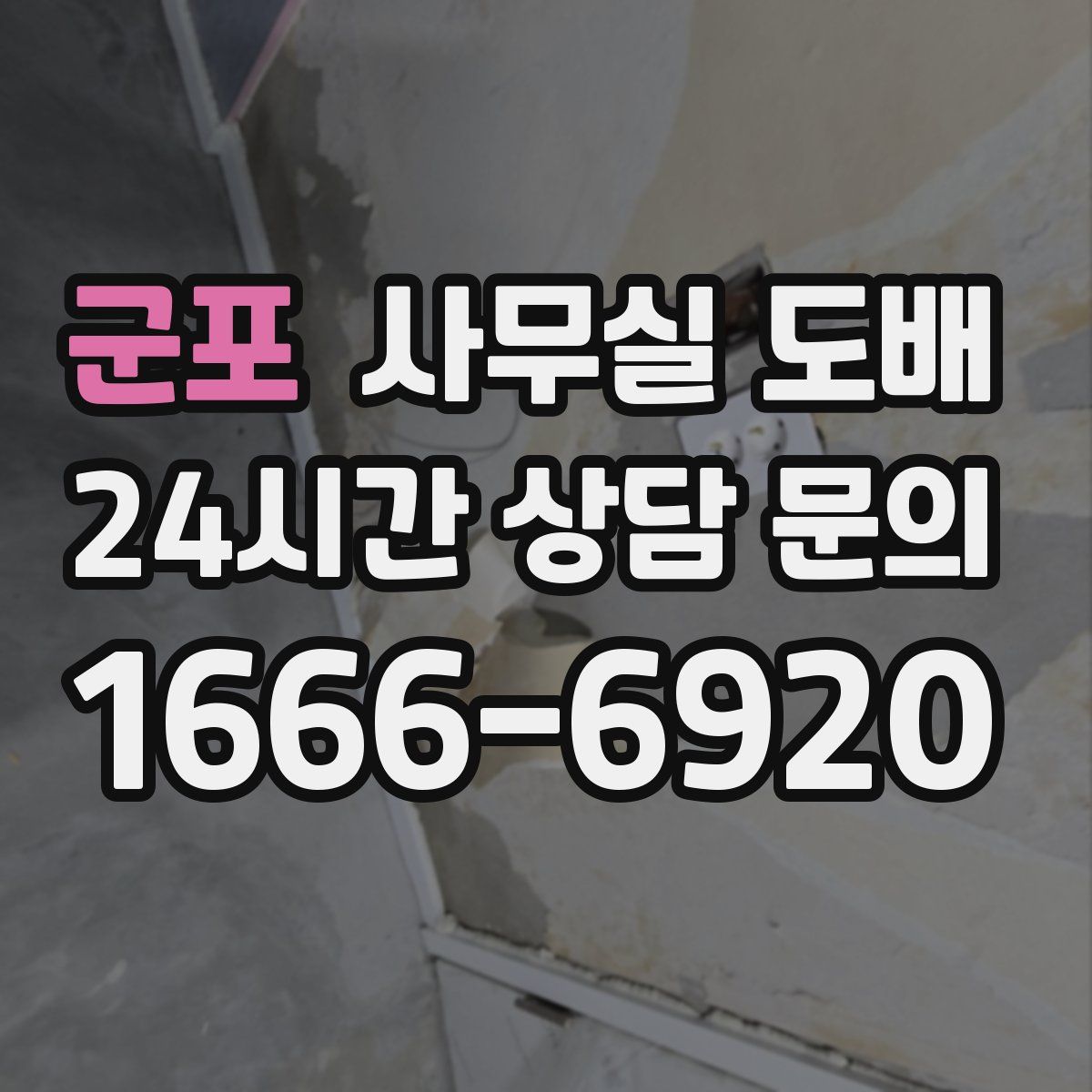 군포 사무실 도배