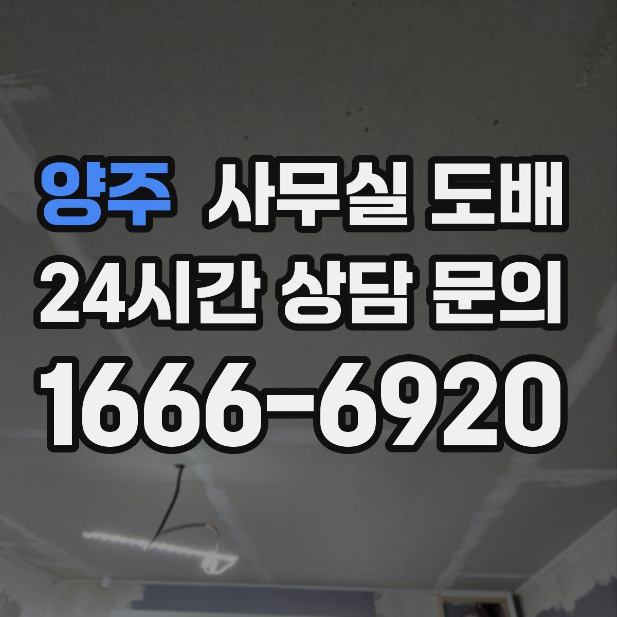양주 사무실 도배