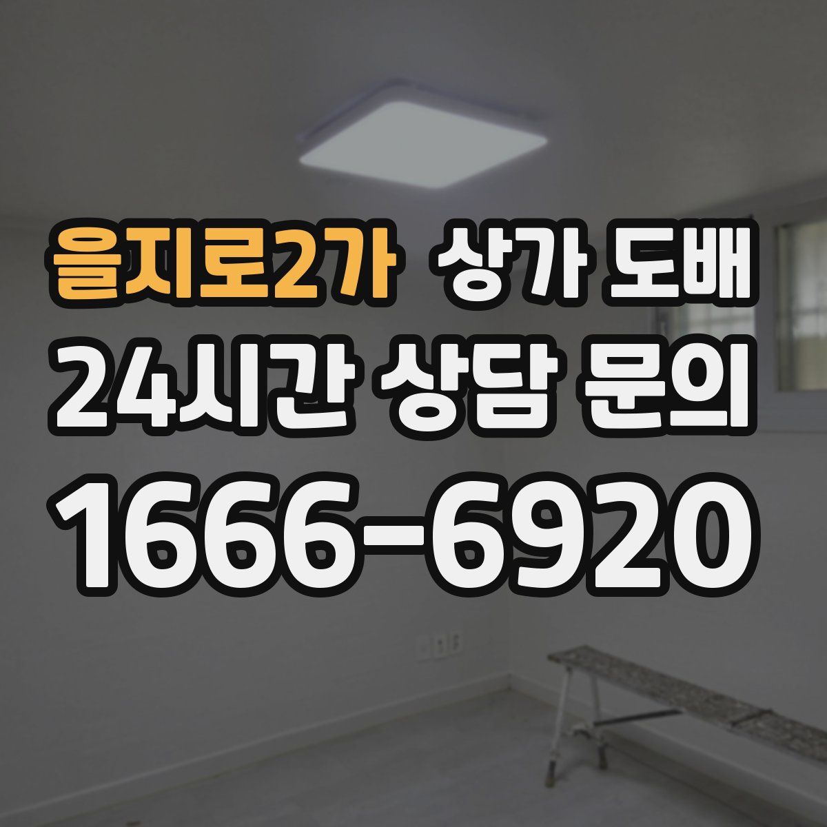 을지로2가 상가 도배