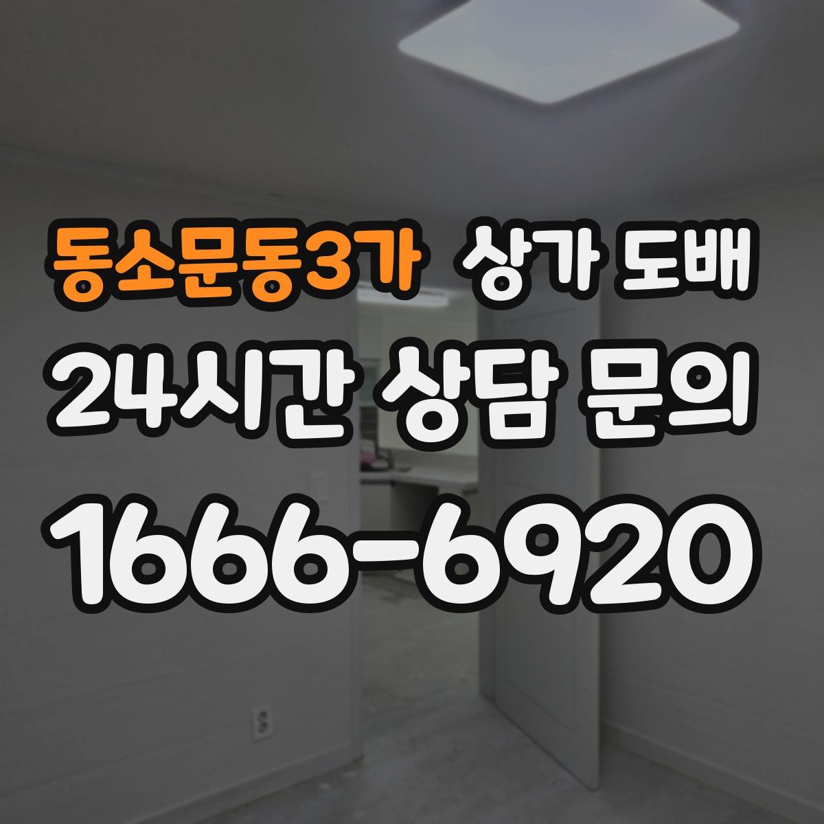 동소문동3가 상가 도배