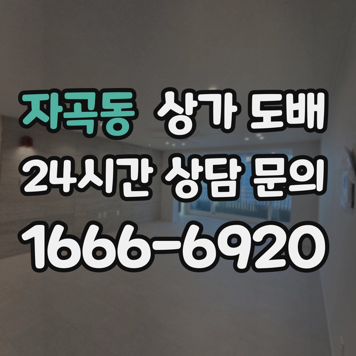 자곡동 상가 도배