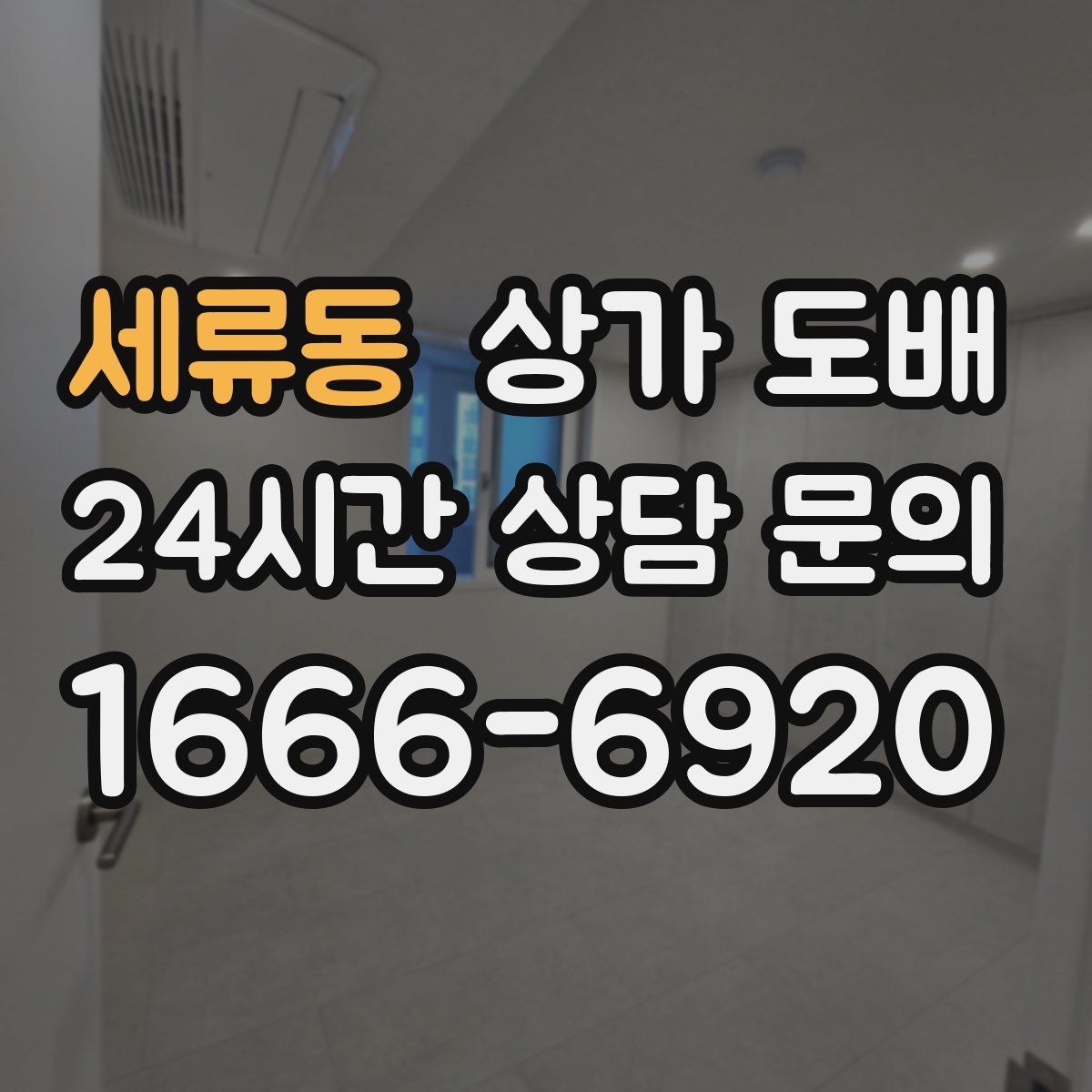 세류동 상가 도배