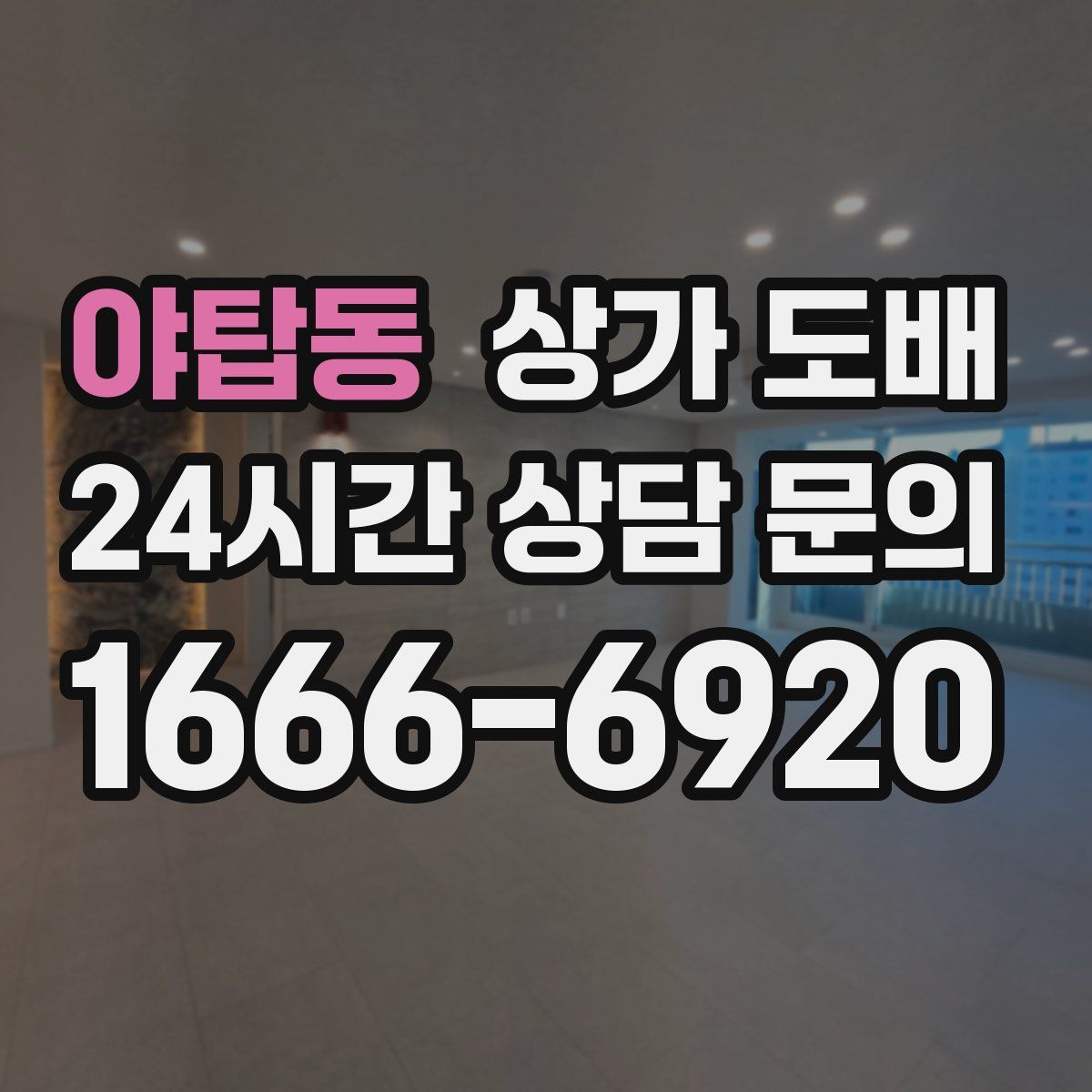 야탑동 상가 도배