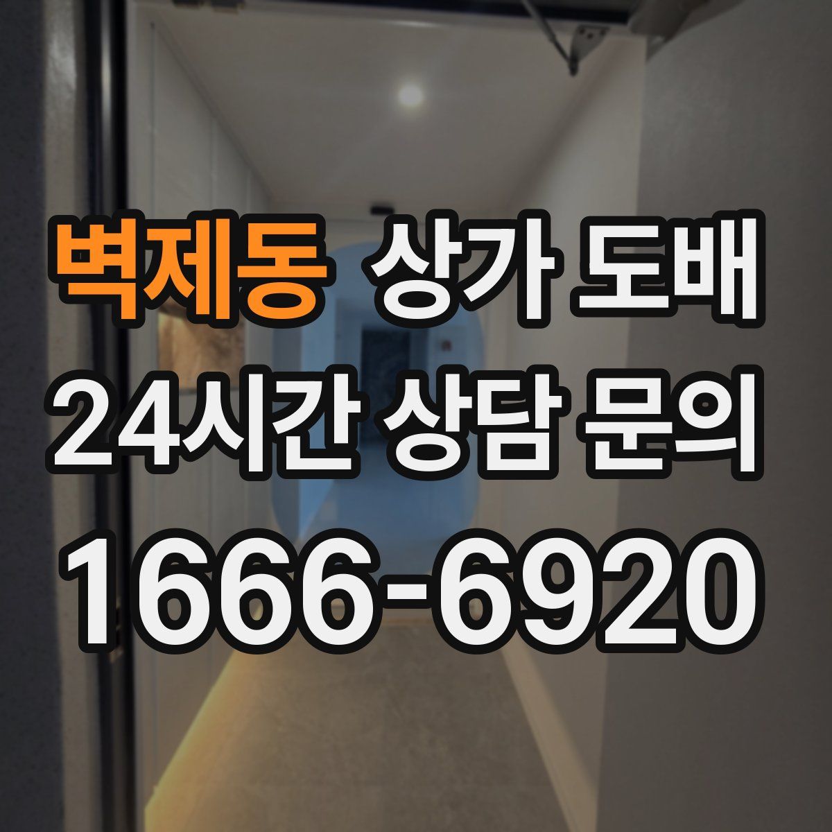 벽제동 상가 도배