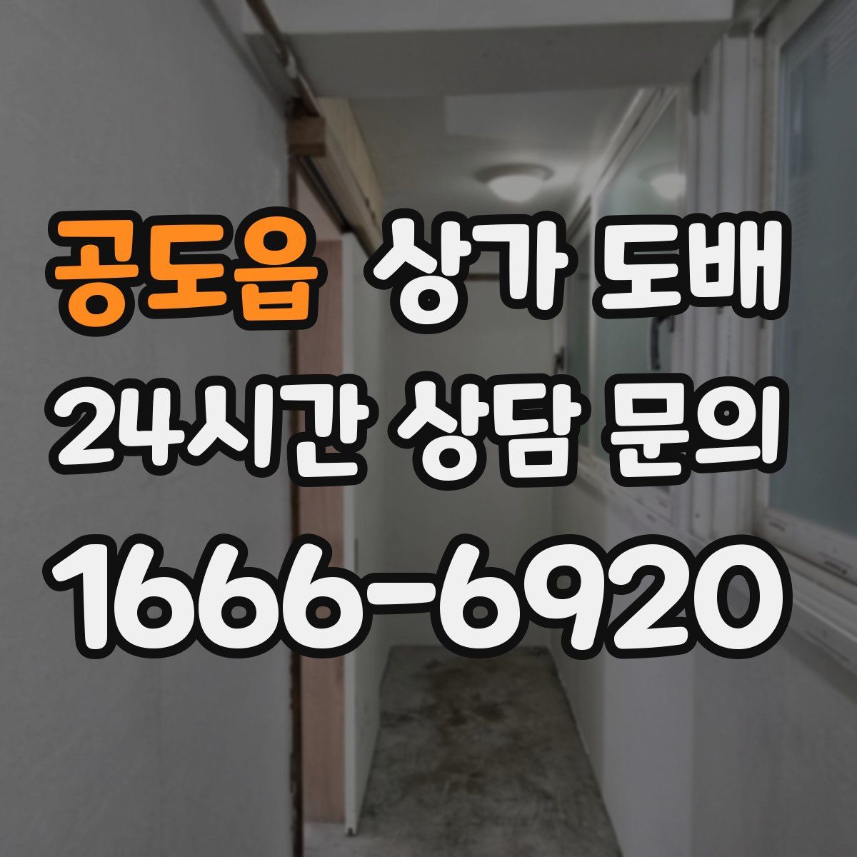 공도읍 상가 도배