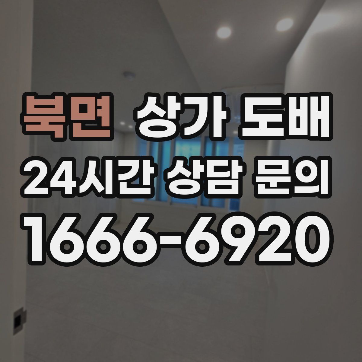 북면 상가 도배