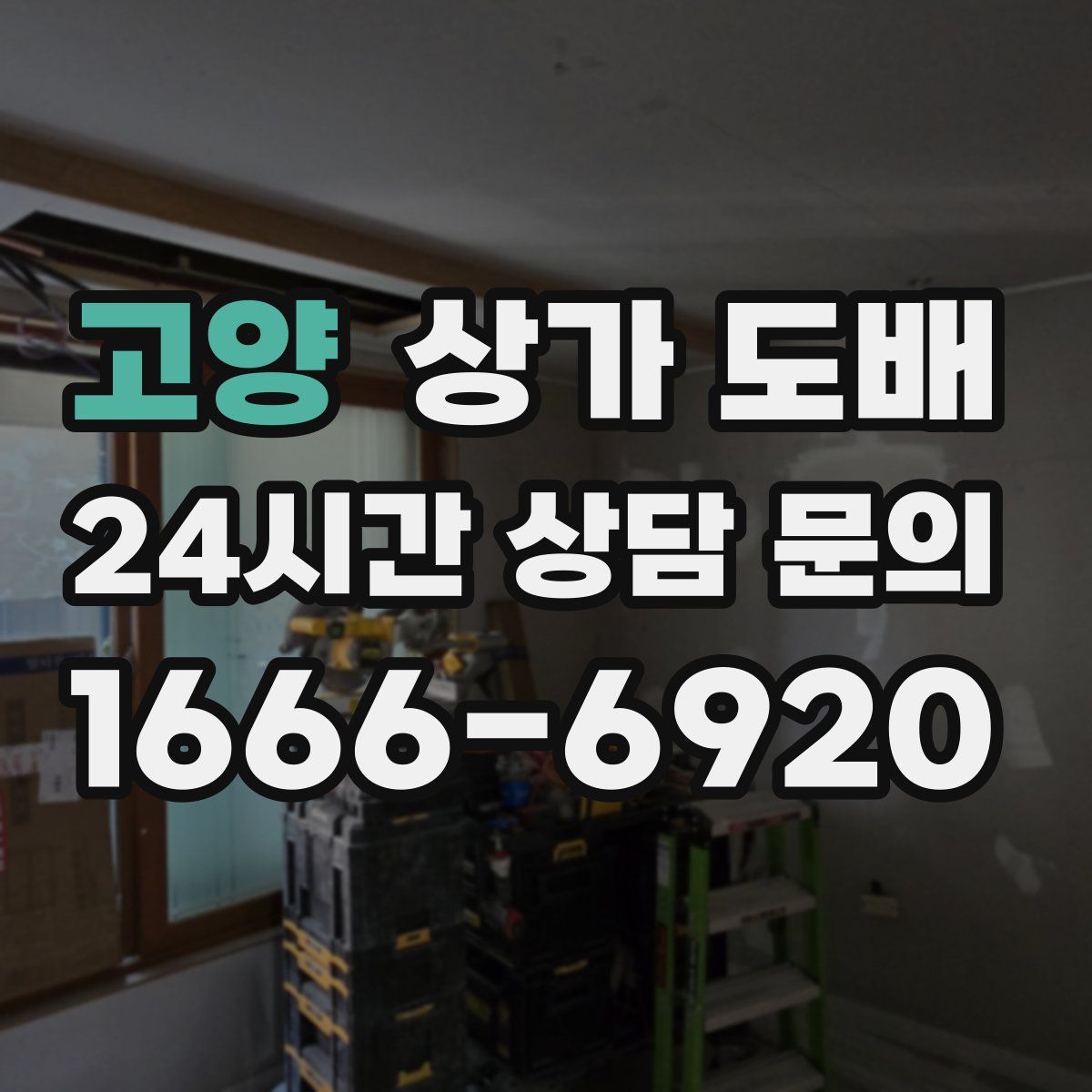 고양 상가 도배