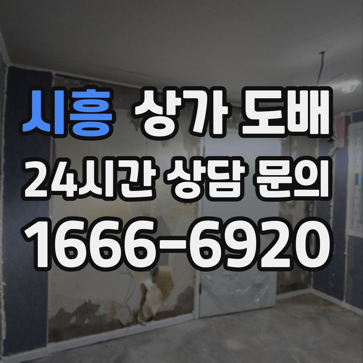 시흥 상가 도배