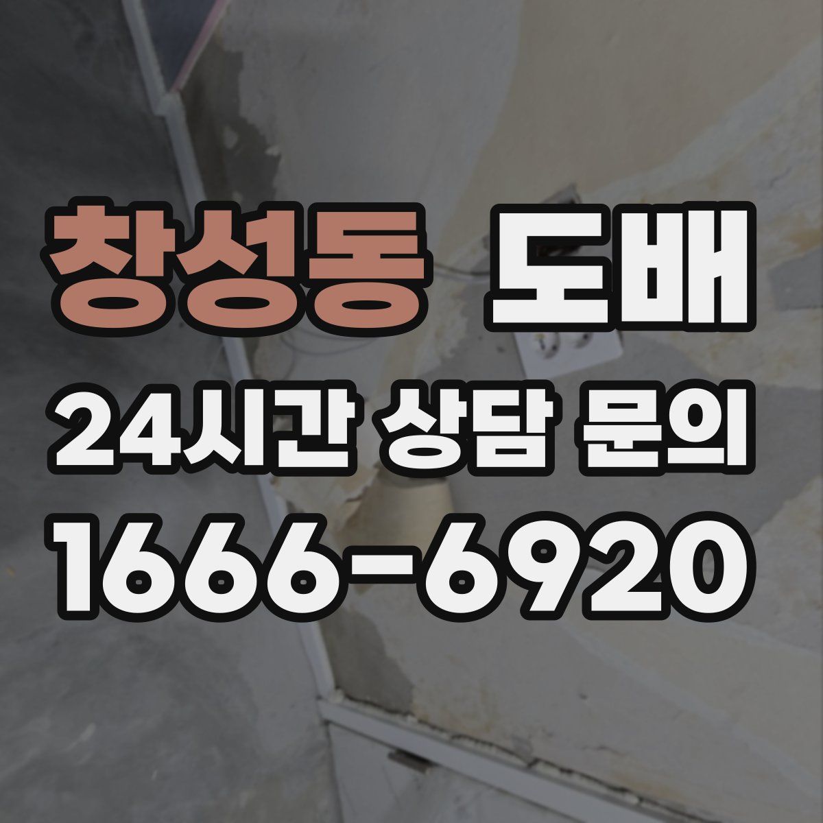 창성동 도배