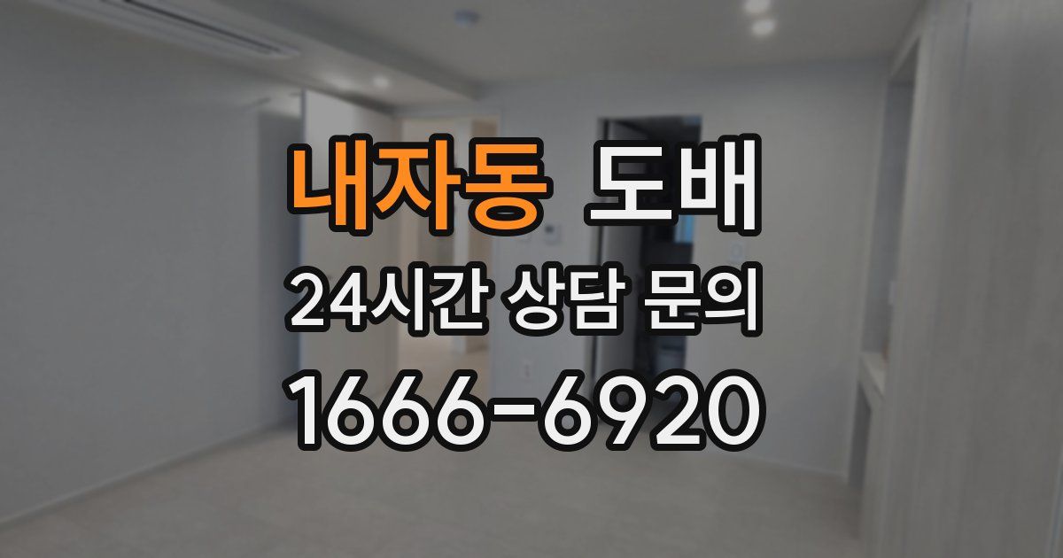 내자동 도배