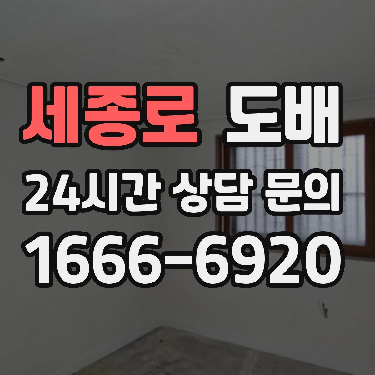 세종로 도배