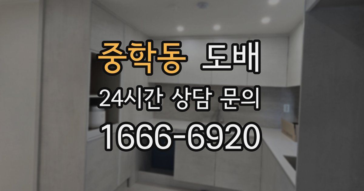 중학동 도배