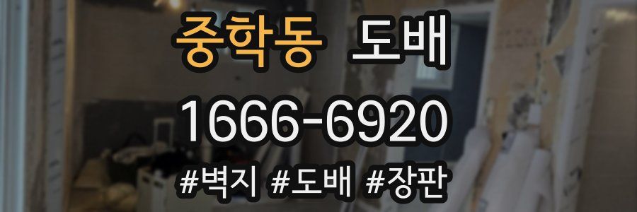 중학동 도배