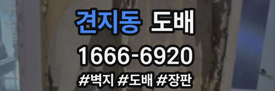 견지동 도배