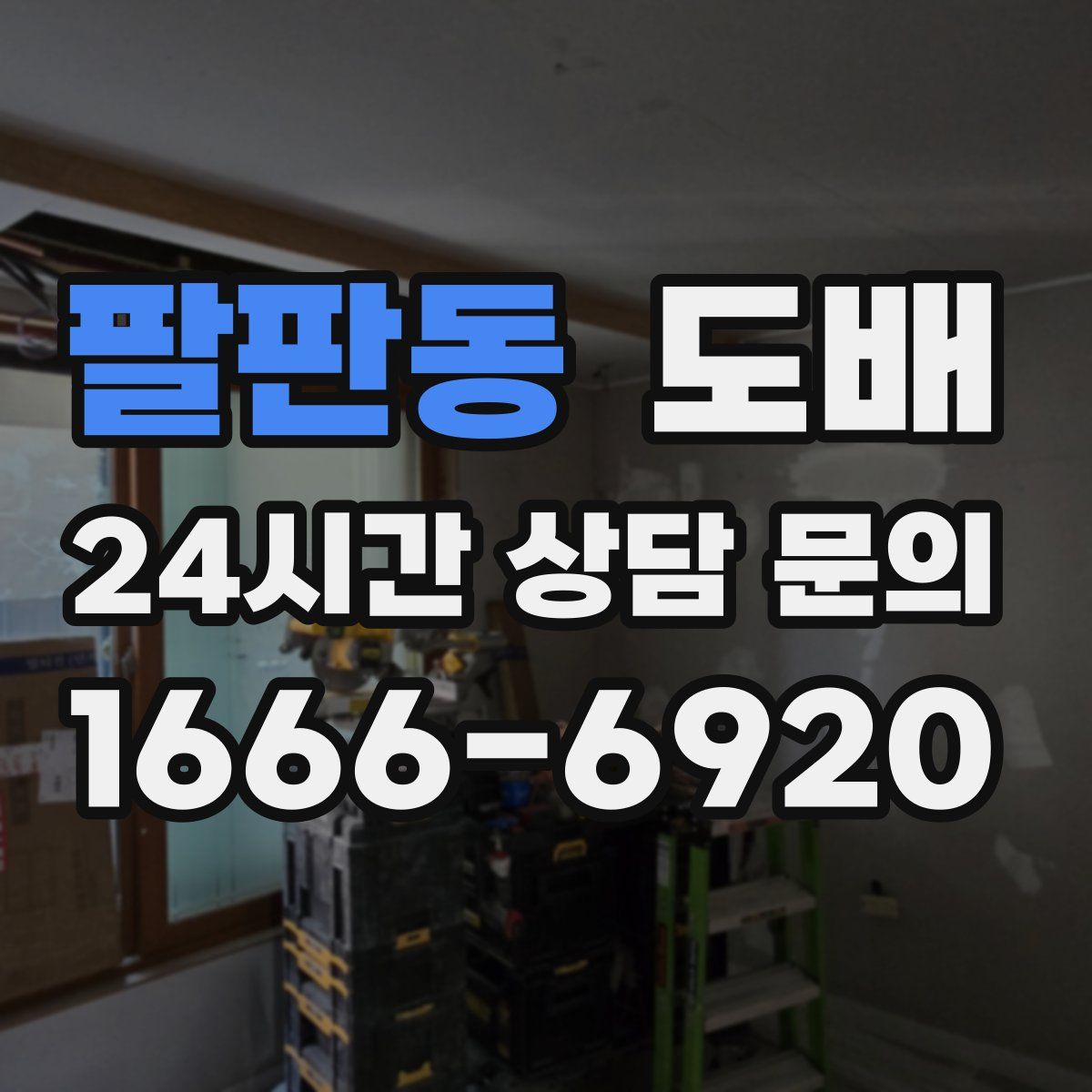 팔판동 도배